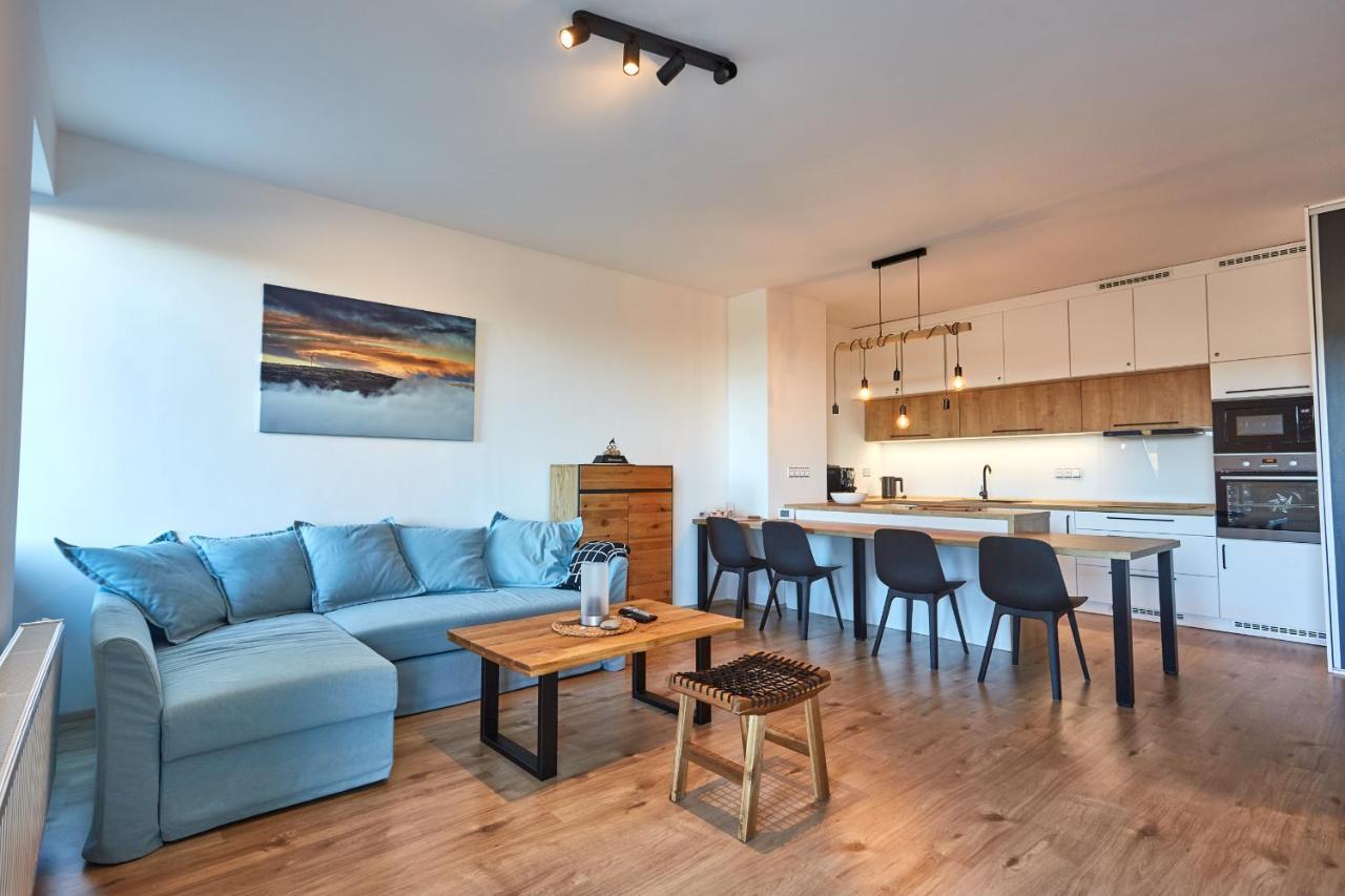 Mountain Apartments Klinovec Hexagon Лоучна-под-Клиновцем Экстерьер фото