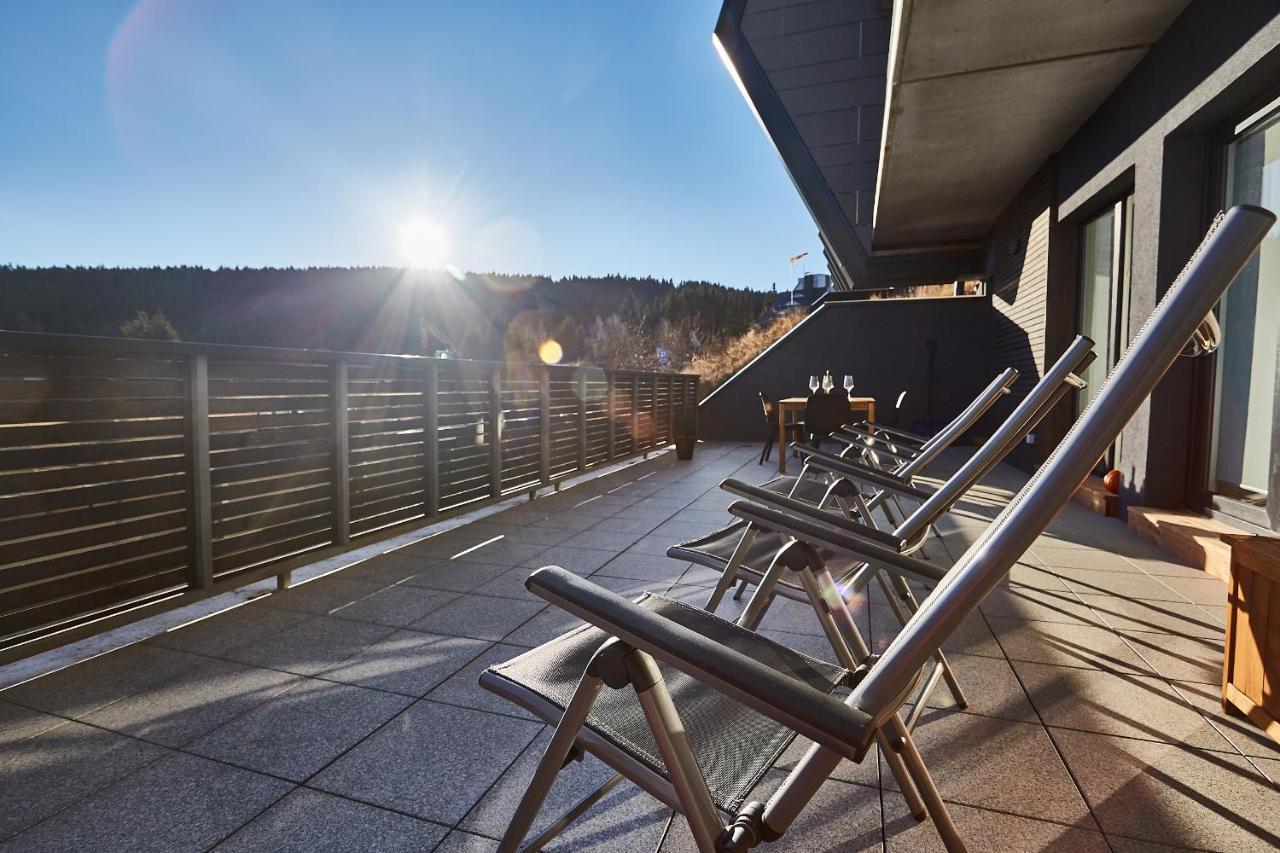 Mountain Apartments Klinovec Hexagon Лоучна-под-Клиновцем Экстерьер фото
