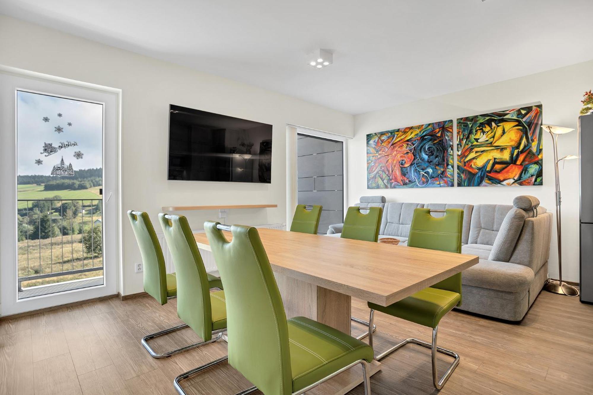 Mountain Apartments Klinovec Hexagon Лоучна-под-Клиновцем Экстерьер фото