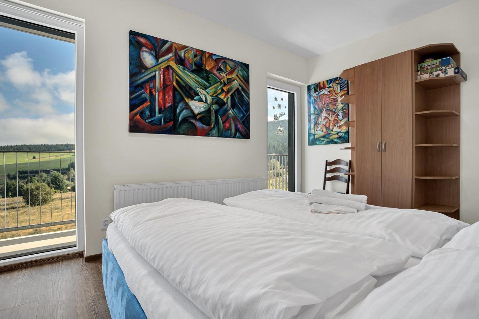 Mountain Apartments Klinovec Hexagon Лоучна-под-Клиновцем Экстерьер фото