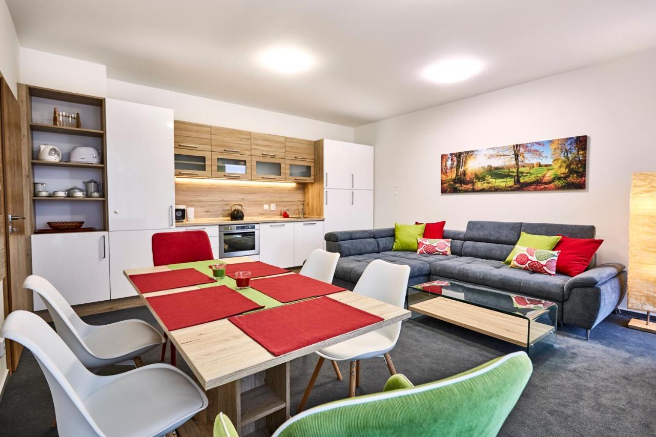 Mountain Apartments Klinovec Hexagon Лоучна-под-Клиновцем Экстерьер фото
